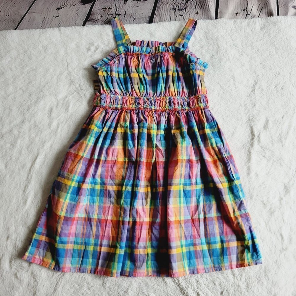Cat & Jack Girls' Woven Short Dress (medium) 3KIDV-AP - Picture 3 of 4